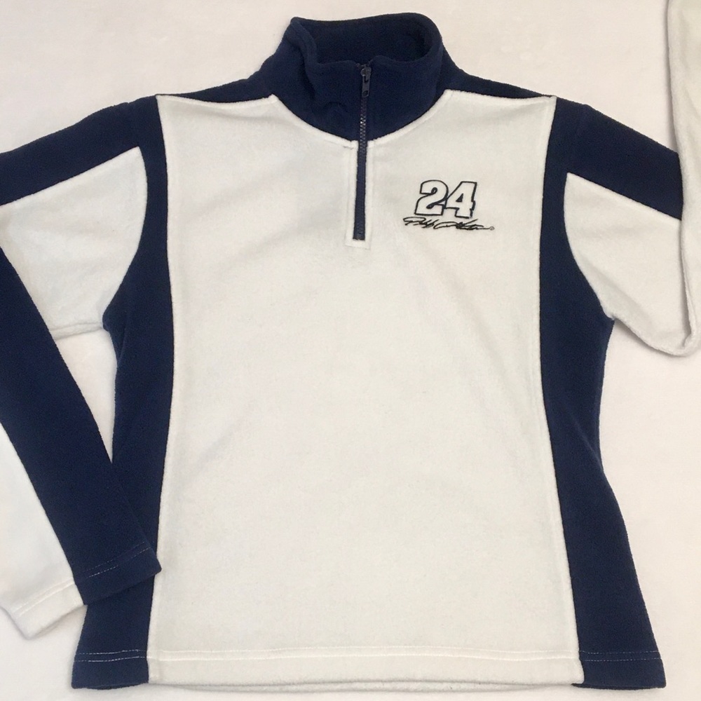 JEFF GORDON #24 DU PONT MOTOR SPORTS WINNERS CIRCLE FLEECE PULLOVER